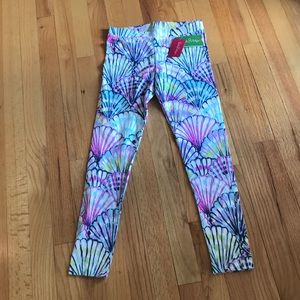 NWT Lilly Pulitzer Girls Maia Leggings-Size L 8/10